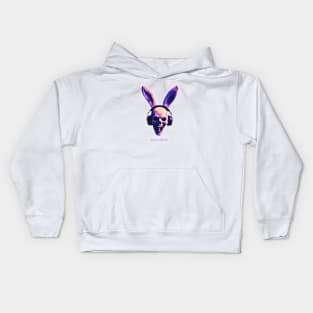 Bunny Skull Kids Hoodie